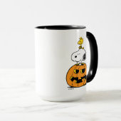 Snoopy & Woodstock Pumpkin Mok (Voorkant rechts)