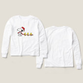 snoopy & woodstock walk on christmas (Voorkant /achterkant)
