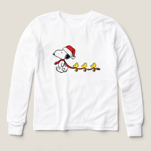 snoopy & woodstock walk on christmas (Voorkant)