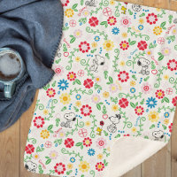 Snoopy, zo zoet bloempatroon