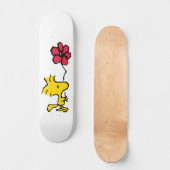 Snoopy, zo zoet bloempatroon skateboard (Voorkant)