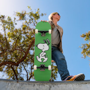 Snoopy, zo zoet bloempatroon skateboard