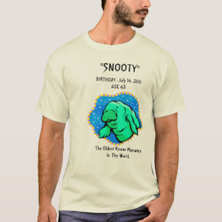 "Snooty" Manatee 63rd Birthday T-shirt