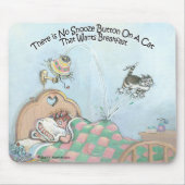 Snooze Button Muismat (Voorkant)