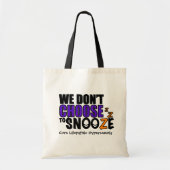 Snooze Canvas tas (Voorkant)