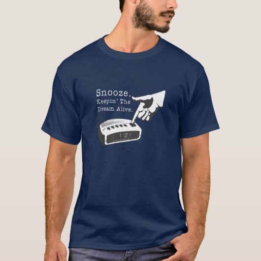 Snooze T-shirt (Voorkant)