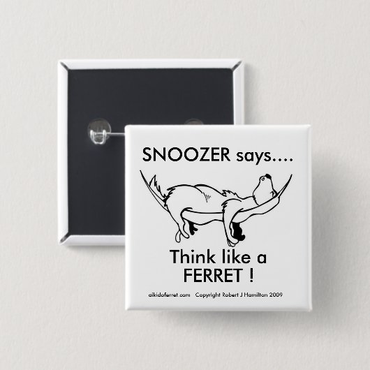 SNOOZER Think Button (Voorkant /achterkant)