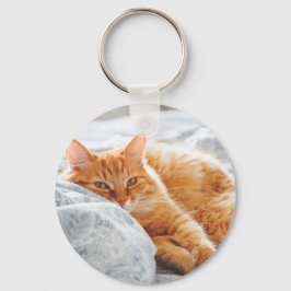 Snoozing Kitten Sleutelhanger