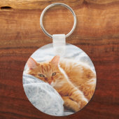 Snoozing Kitten Sleutelhanger (Voorkant)