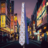 Snoozing Pride Unicorn Cats Stropdas