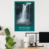 Snoqualmie Cascade ATTITUDE Motivation Poster (Bureau à domicile)