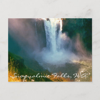Snoqualmie Falls, WA Postcard Briefkaart
