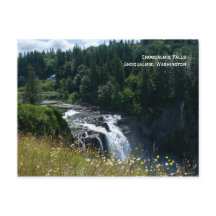 Snoqualmie Herfst Briefkaart