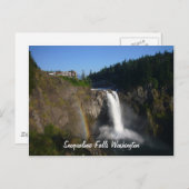 Snoqualmie Herfsten Briefkaart (Voorkant / Achterkant)