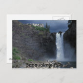 Snoqualmie herfsten briefkaart (Voorkant / Achterkant)