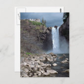 Snoqualmie Herfsten Briefkaart (Voorkant / Achterkant)