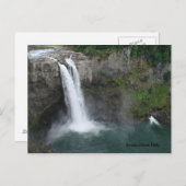 Snoqualmie Herfsten Briefkaart (Voorkant / Achterkant)