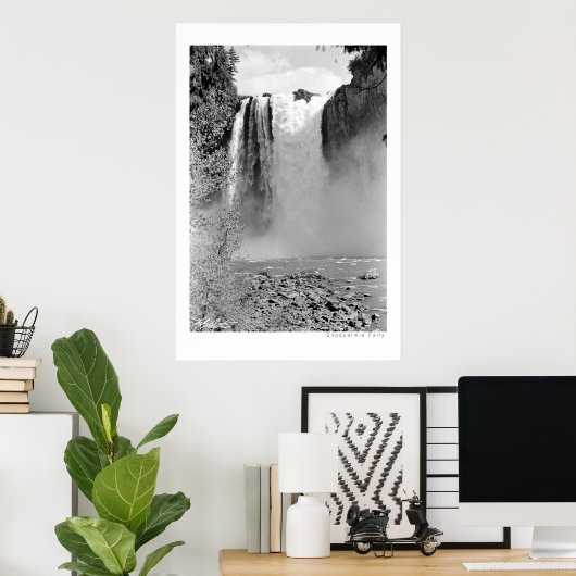 Snoqualmie Herfsten Poster (Thuiskantoor)