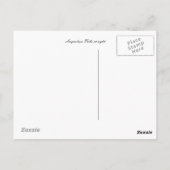 Snoqualmie-Herfsten 's nachts briefkaart (Achterkant)