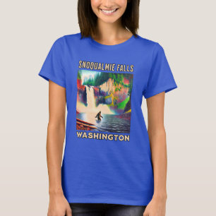 Snoqualmie Herfsten Shirt, Sasquatch T-shirt