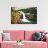 Snoqualmie Herfsten Washington Canvas Afdruk (Insitu (Woonkamer))