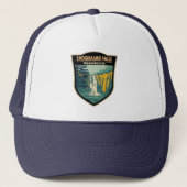 Snoqualmie Herfsten Washington Waterfall  Trucker Pet (Voorkant)