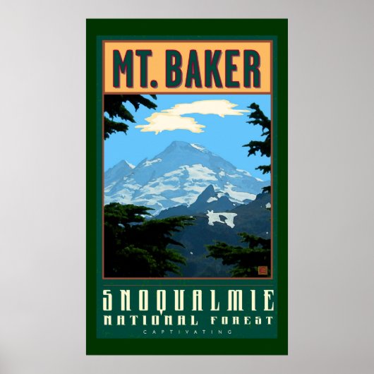 SNOQUALMIE NF- POSTER (Voorkant)