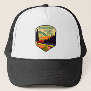 Snoqualmie Valley Trail Washington State Kleuren Trucker Pet