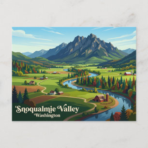 Snoqualmie Valley VS Briefkaart
