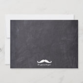 Snor | 1e verjaardagsfeestje | foto kaart (Achterkant)