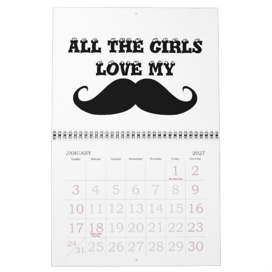 Snor 2013 kalender (Jan 2027)