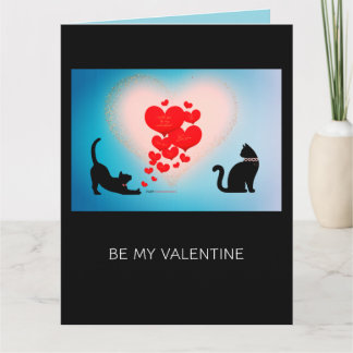 Snor Liebe - Kat Valentine Cadeautas - Wees voorzi Kaart