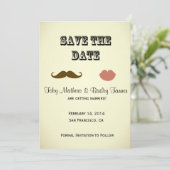 Snor & Lippen Save-the-date Save The Date (Staand voorkant)