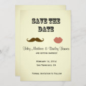 Snor & Lippen Save-the-date Save The Date (Voorkant / Achterkant)