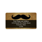 snor met aangepaste tekst etiket (Voorkant)