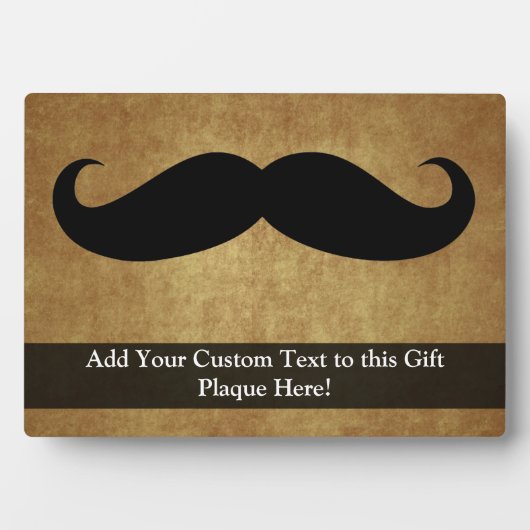  snor met aangepaste tekst fotoplaat (voorkant)