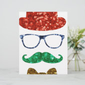 snor voor kerst briefhoofd ontwerp (Staand voorkant)
