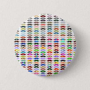 snorfpatroon is grappig ronde button 5,7 cm