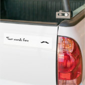 Snorhaar Bumpersticker (Op Truck)