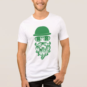 Snorharige kabouters St. Patrick's Day Tri-Blend Shirt