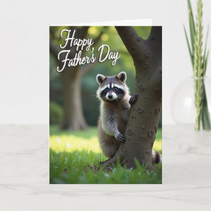 Snorharige Papa Vaderdag kaart