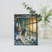 Snorharige Wachters Briefkaart (Staand voorkant)