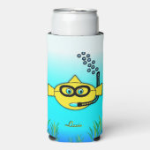 Snorkel Vis Gepersonaliseerd met Naam (Seltzer Voorkant)