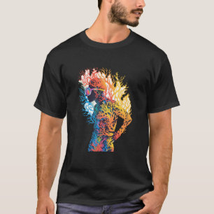 Snorkelen Duiken Koraalriffen Snorkeler Diver Pop T-shirt