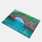 Snorkelen in het paradijs deurmat (Schuin)