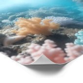 Snorkeler surprise poster (Hoek)