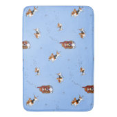 Snorkeling Basset Hounds Badmat (Voorkant Verticaal)