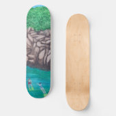 Snorkeling en Paradise Skateboard (Recto)