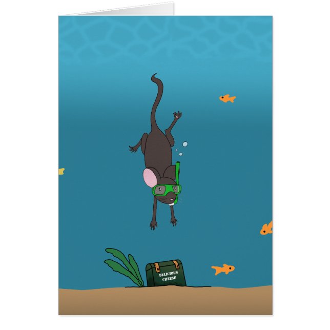 Snorkeling muis (Voorkant)