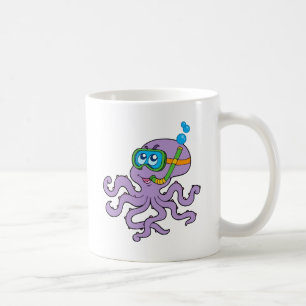 Snorkeling Octopus Koffiemok